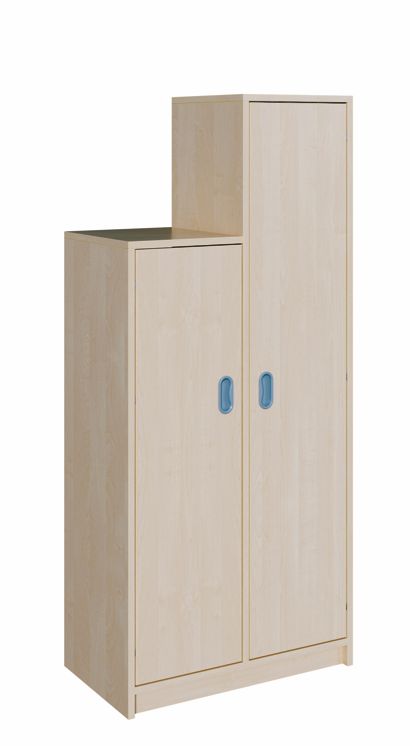 SideStep Schrank 120/160 cm, 2 Türen 